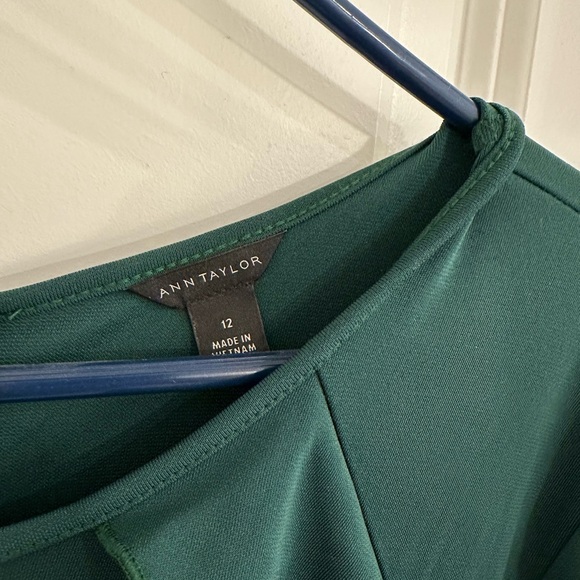 Ann Taylor Emerald Long Sleeve Dress - Picture 2 of 3